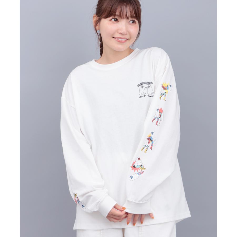 チチカカ（TITICACA） おばけルチャプリントロングTシャツ