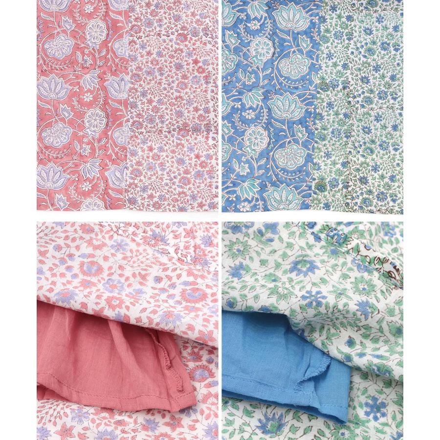 チチカカ エコフレンドリーダイ パッチブロックプリント