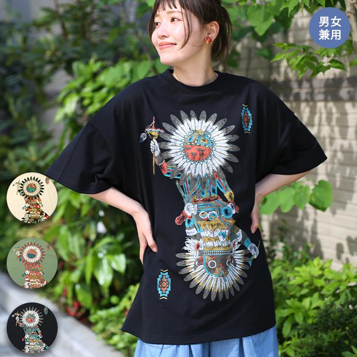 チチカカ カッチーナプリントTシャツ ／ トップス カットソー