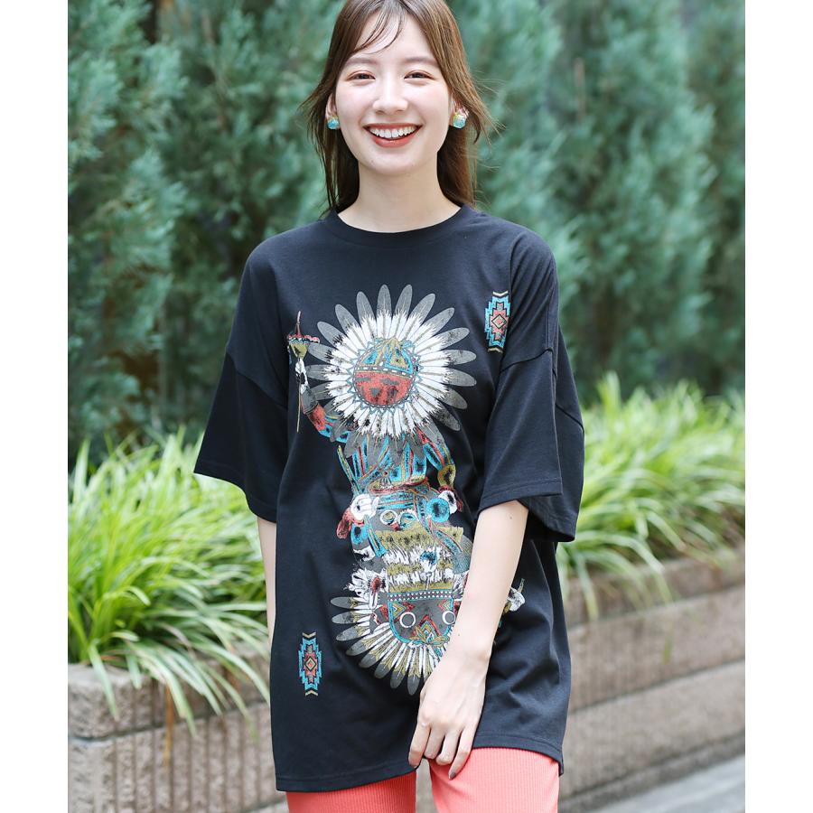 チチカカ カッチーナプリントTシャツ ／ トップス カットソー