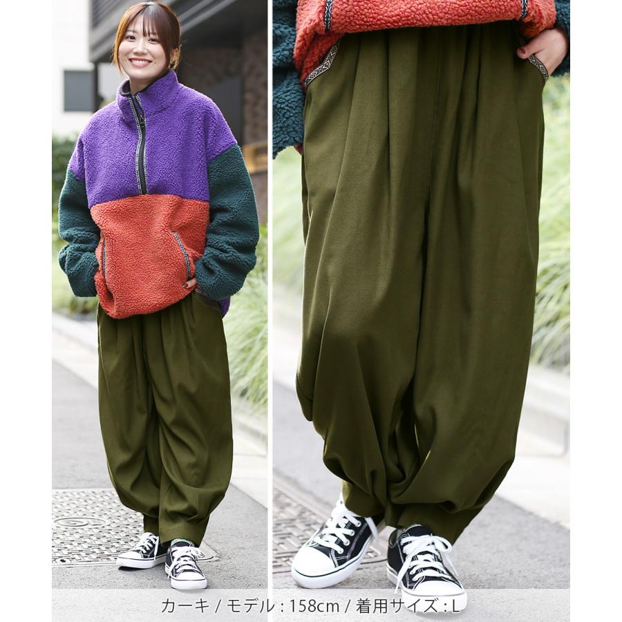 チチカカ（TITICACA） ピーチスキンエッグタックパンツ ／ バルーン