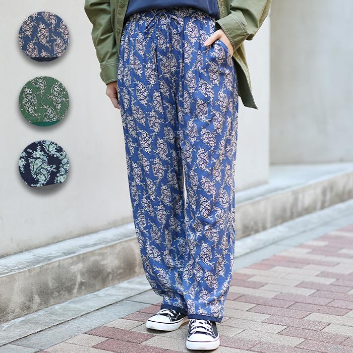 チチカカ ペイズリープリントパンツ ／ワイドパンツ ボトムス