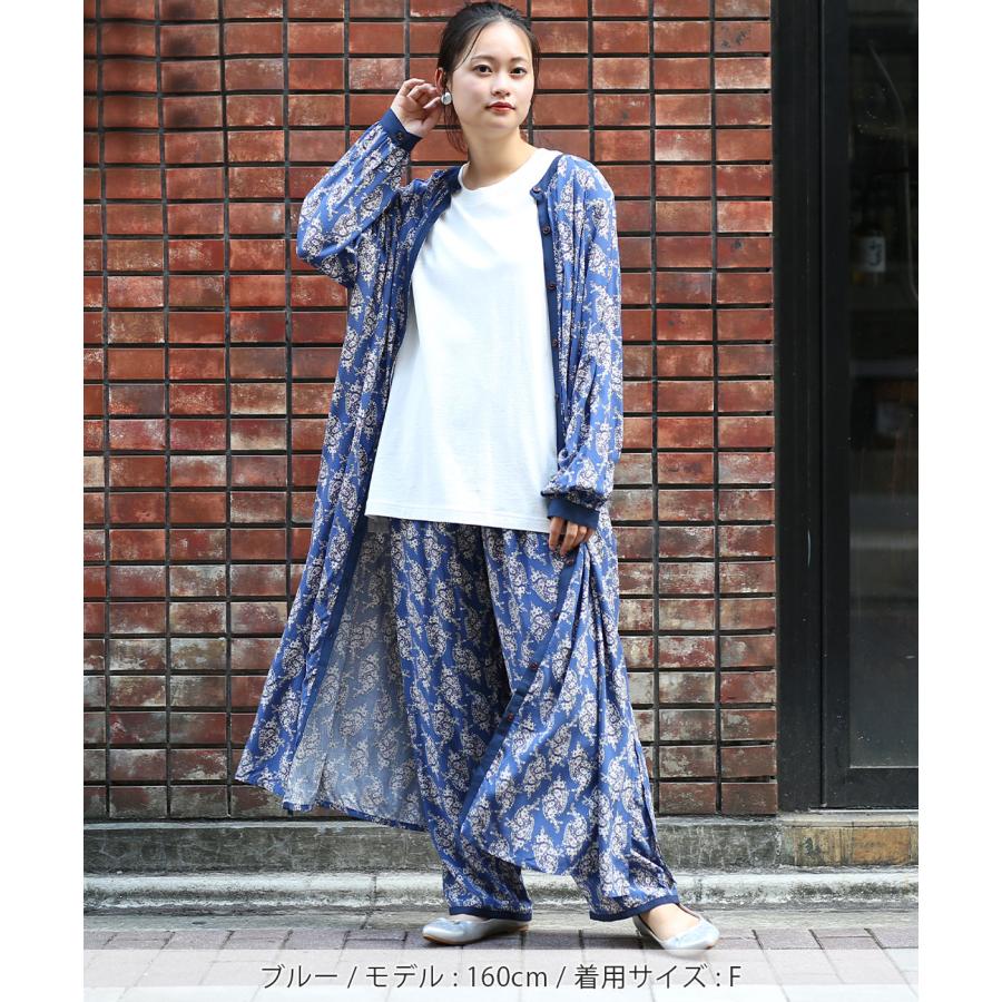 チチカカ（TITICACA） ペイズリープリントパンツ ／ワイドパンツ