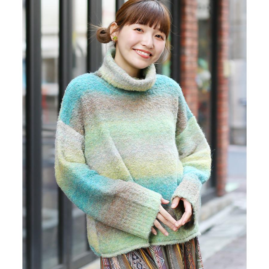 Tomorrowland】 節約 21AW グラデーションニット Tomorrowland】 21AW