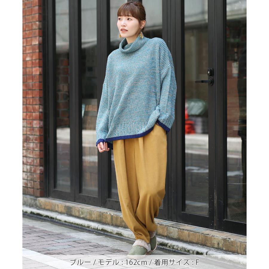 洗えるウールセーター 洗える】ソフトカシミヤミックス ハイネックニット （ニット