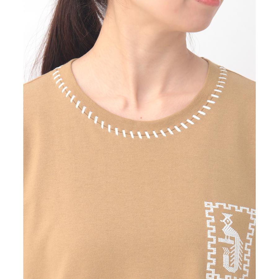 バカ―ル VAQAR タートルネックカットソー Tシャツ 長袖 34/36 レッド