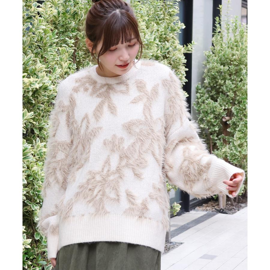 チチカカ（TITICACA） ヤクタッチフェザーニットプルオーバー