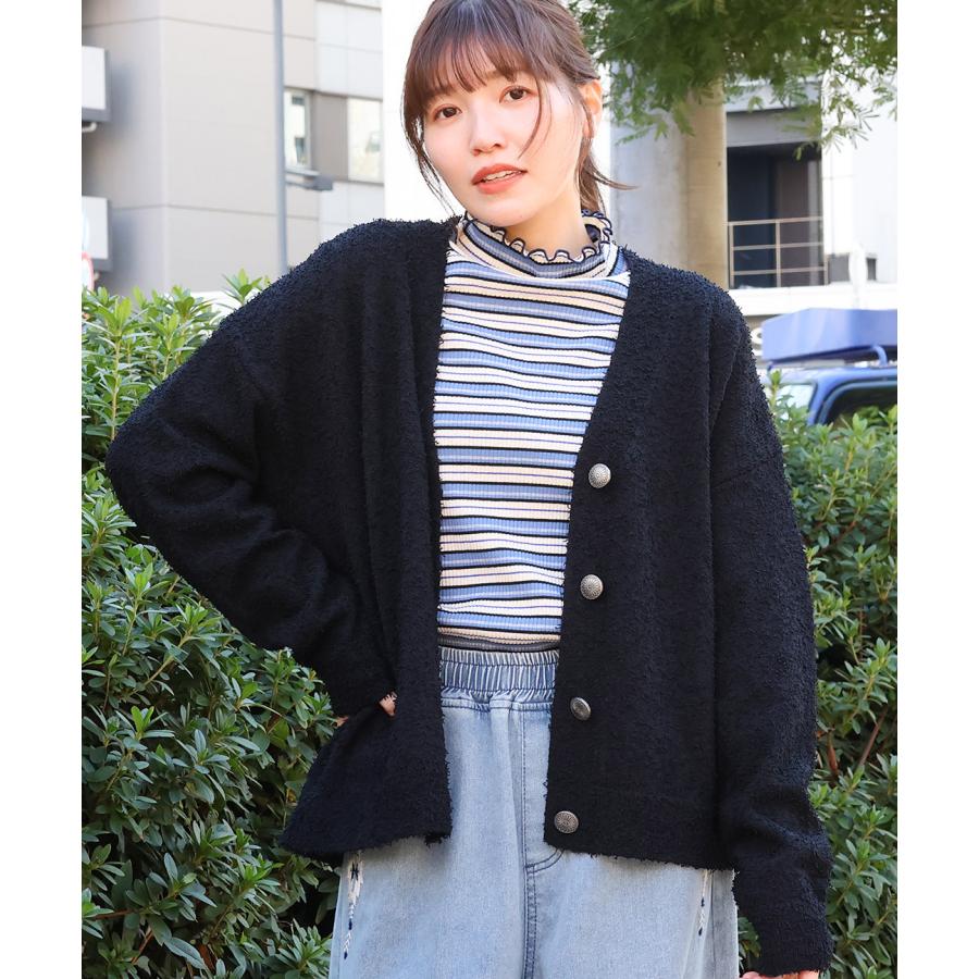 チチカカ（TITICACA） コンチョボタンニットカーディガン