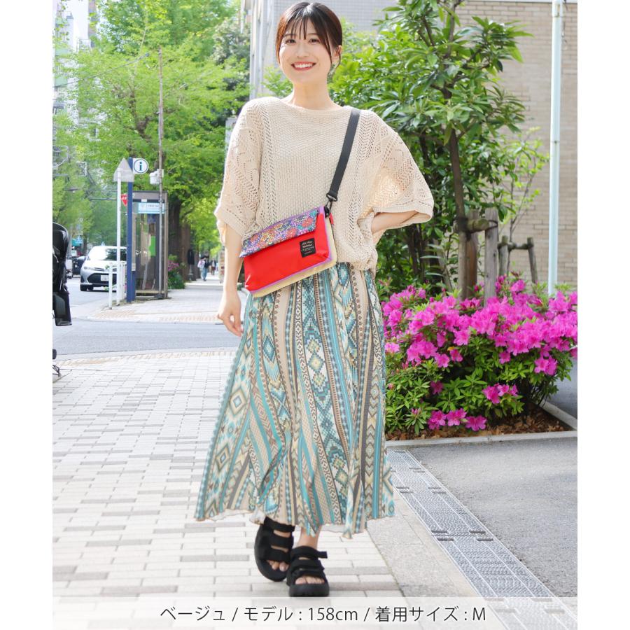 チチカカ（TITICACA） ファブリックプリントジャージースカート