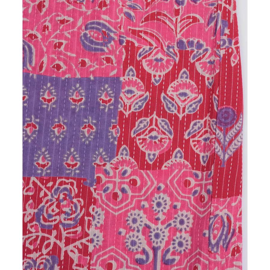 チチカカ（TITICACA） サシコ風パッチプリントスカート ／ ロング