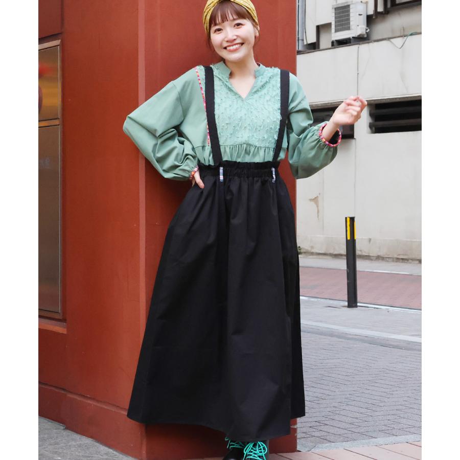 チチカカ（TITICACA） 2WAYサスペンダースカート ／ サスペンダー