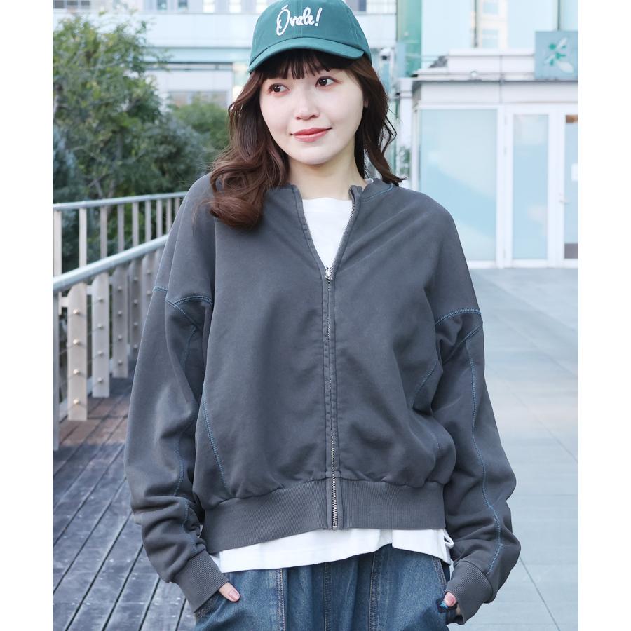 美品 チェスティスウェットブルゾン チチカカ（TITICACA） ピグメントスウェットブルゾン ／ カーディガン