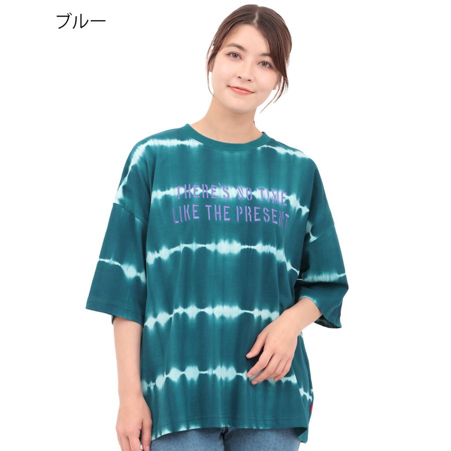 チチカカ（TITICACA） ロゴ刺繍タイダイTシャツ ／ Tシャツ タイダイ