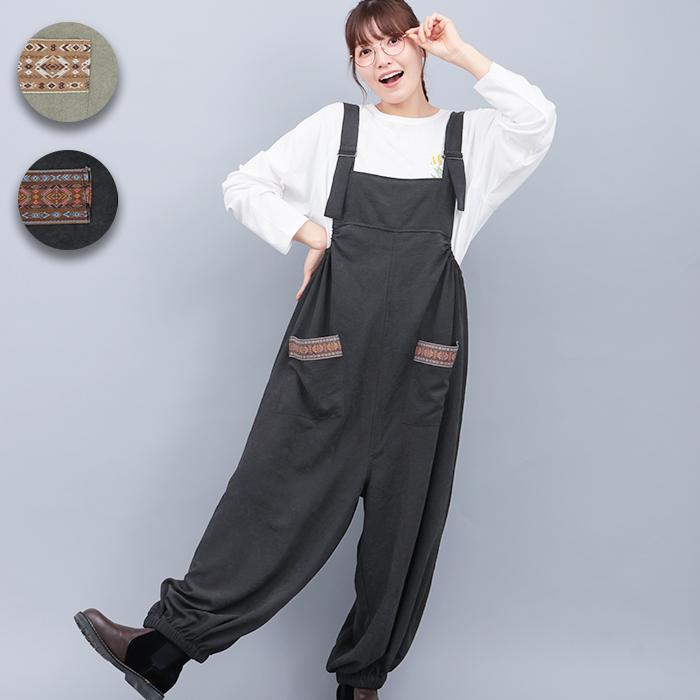 チチカカ（TITICACA） Orale! サルエル風サロペットパンツ