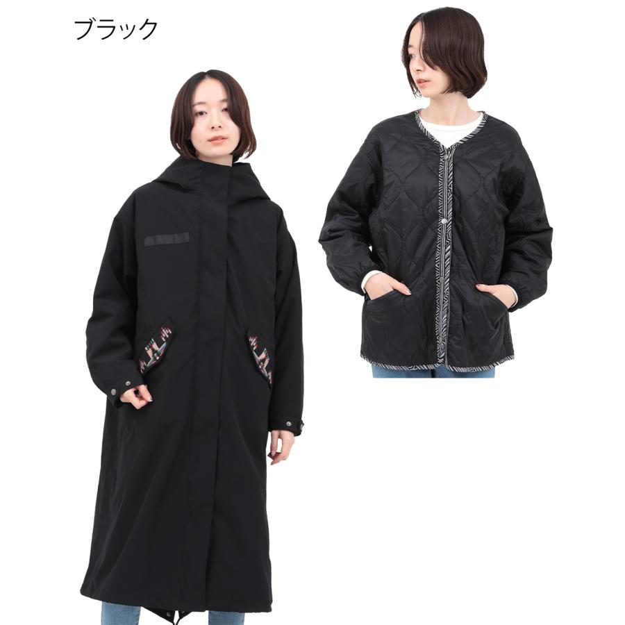 チチカカ（TITICACA） 3wayビッグモッズコート ／ ミリタリーコート