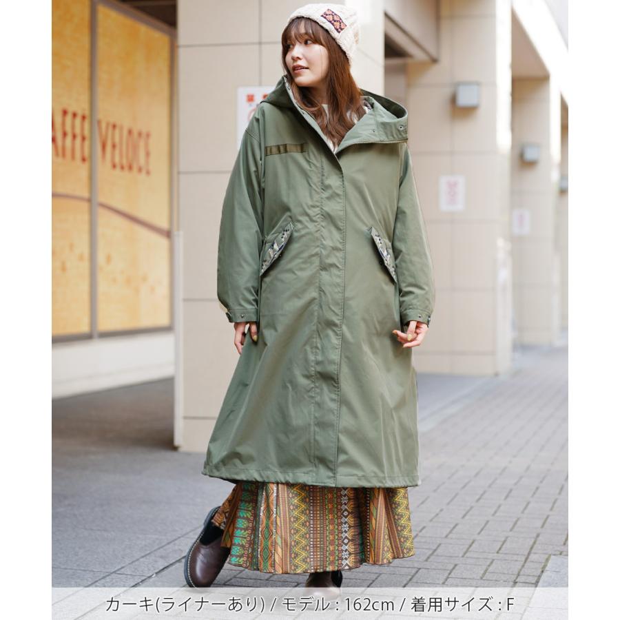 チチカカ モッズコート ボアコート 3way ライナー ファー取外し可 チチカカ（TITICACA） 3WAYモッズコート ／ 男女兼用 M L 裏ボア