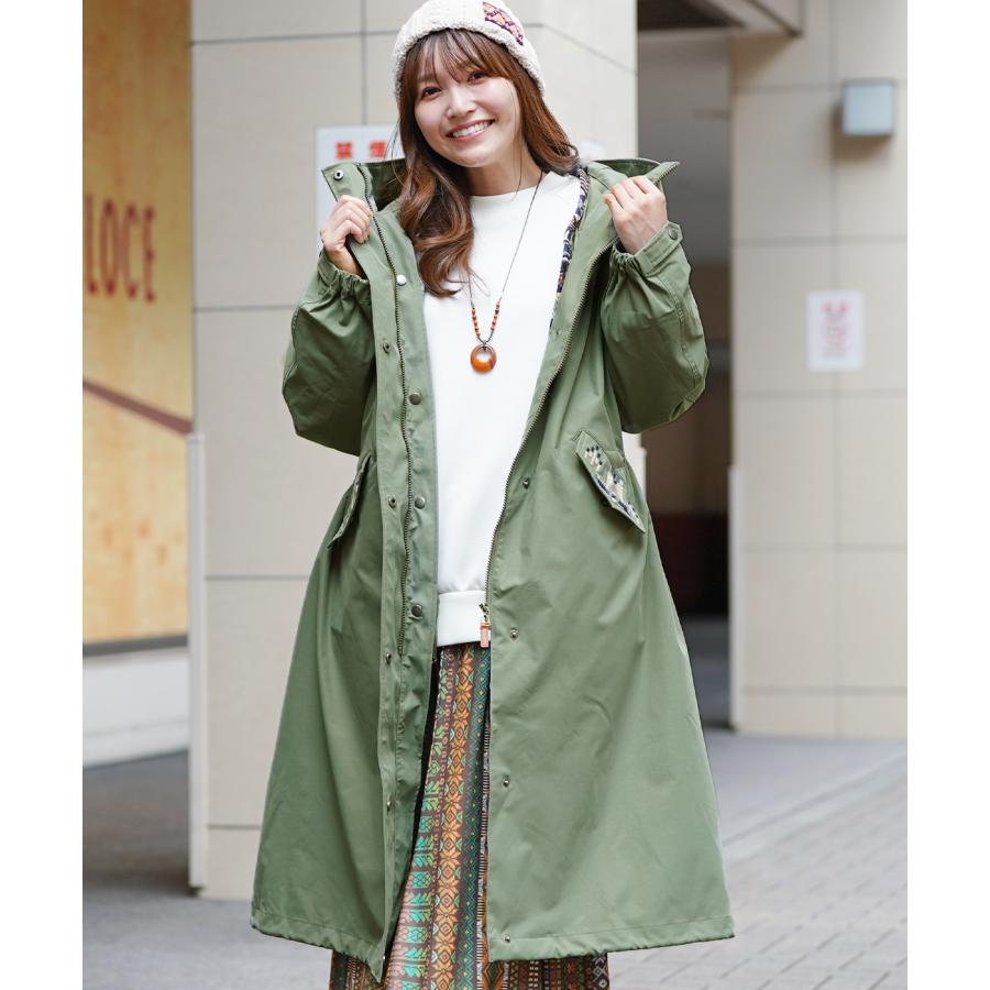 チチカカ（TITICACA） 3wayビッグモッズコート ／ ミリタリーコート