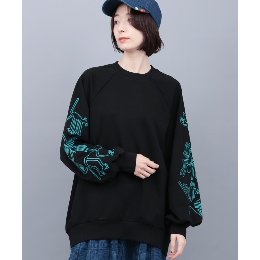 チチカカ（TITICACA） ナスカ刺繍スリーブプルオーバー ／ トップス