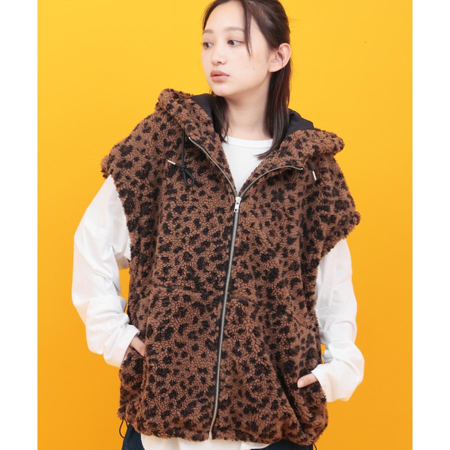 チチカカ（TITICACA） Orale! ボアジップフードベスト ／ ベスト ジレ