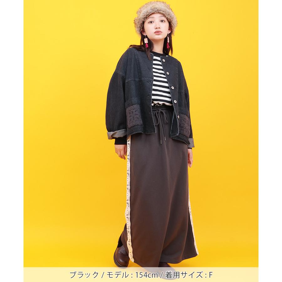 チチカカ（TITICACA） Orale! クロシェコンビデニムジャケット 