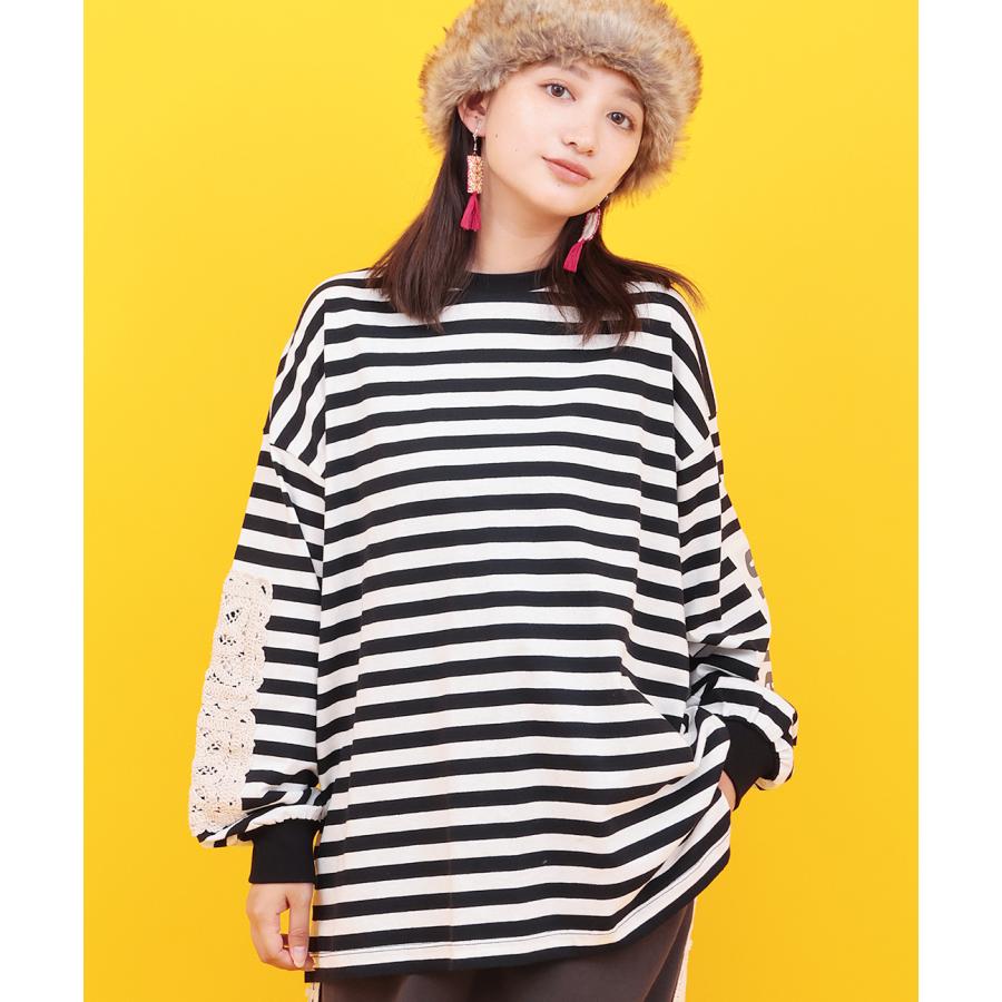 Mandarina Duck 長袖カットソー ロンT イタリア製 archive チチカカ（TITICACA） Orale! モチーフパッチロングTシャツ ／ ロングT