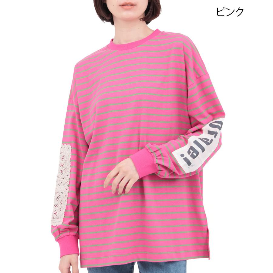 チチカカ（TITICACA） Orale! モチーフパッチロングTシャツ ／ ロングT