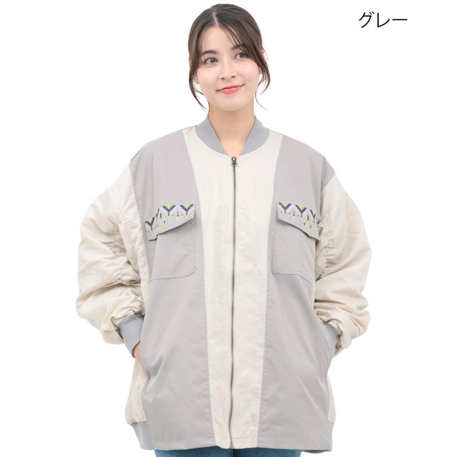 チチカカ リメイク風切替MA-1 ／ MA-1 ミリタリージャケット