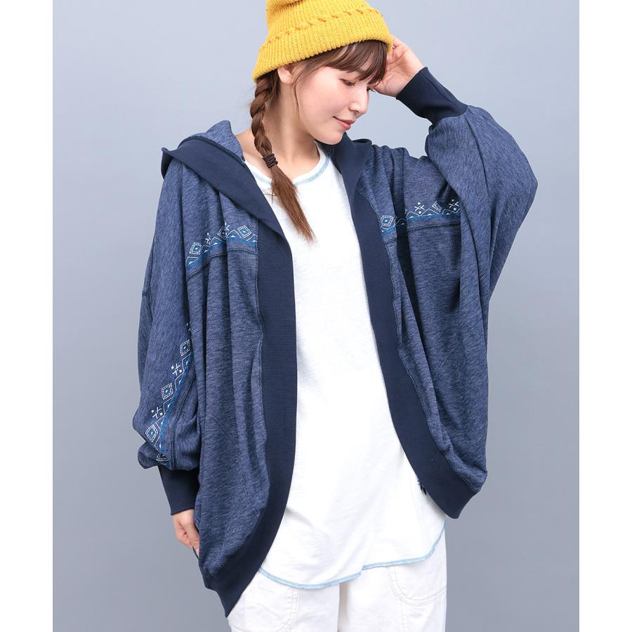 チチカカ（TITICACA） 起毛サカリバフードカーディガン ／ 羽織り