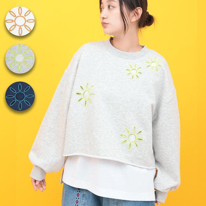 チチカカ（TITICACA） Orale! カットワーク刺繍プルオーバー 