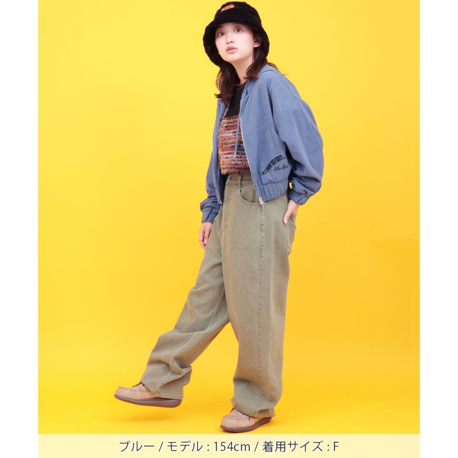 チチカカ（TITICACA） Orale! ミニコールショートジップパーカー