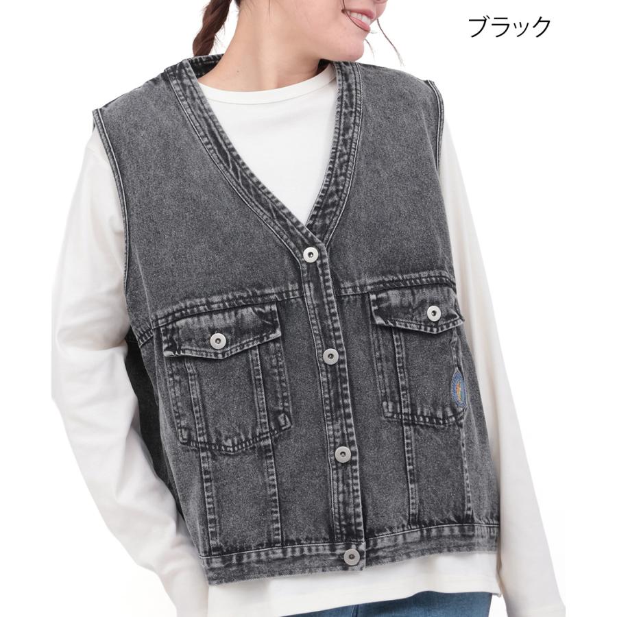 チチカカ（TITICACA） Orale! カラーデニムベスト ／ ベスト ジレ 