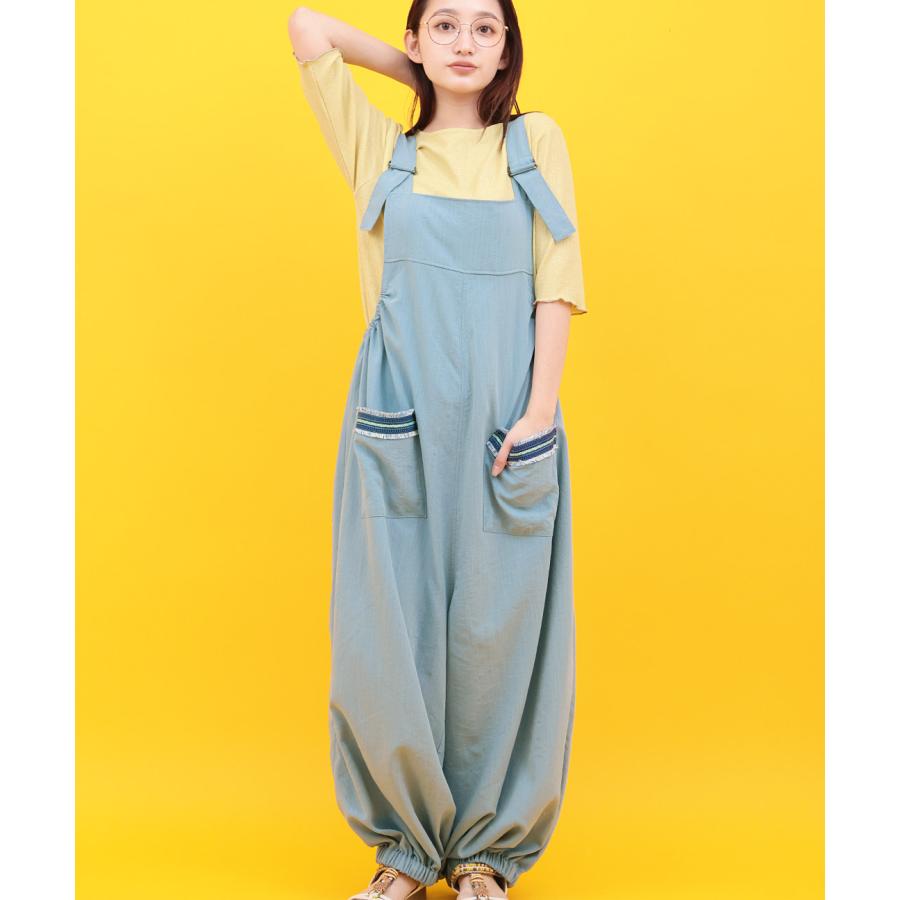チチカカ（TITICACA） Orale! サルエル風サロペットパンツ