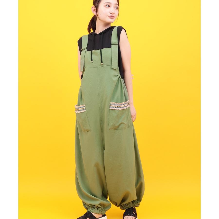 チチカカ（TITICACA） Orale! サルエル風サロペットパンツ