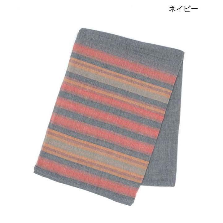 マルチカバー ソファ こたつ ベッド カーテン おしゃれ 北欧 長方形 キルト 大判 綿 コットン ボーダー カバー 220×150 裾ボーダーマルチカバー zisib2342|titicaca-y|05