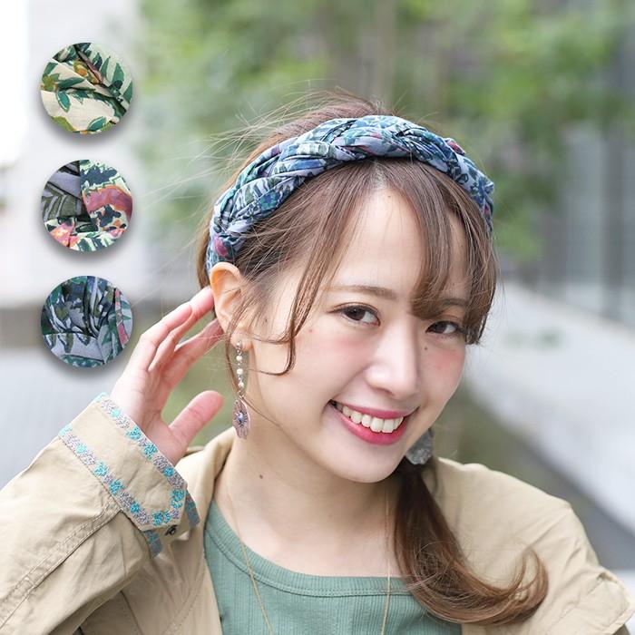 ヘアバンド レディース 夏 春 ヘアバン ターバン ヘアアクセサリー アクセサリー 柄 花柄 花 ボタニカル ブロックプリントねじりヘアバンド Zisiba8681 チチカカ Paypayモール店 通販 Paypayモール