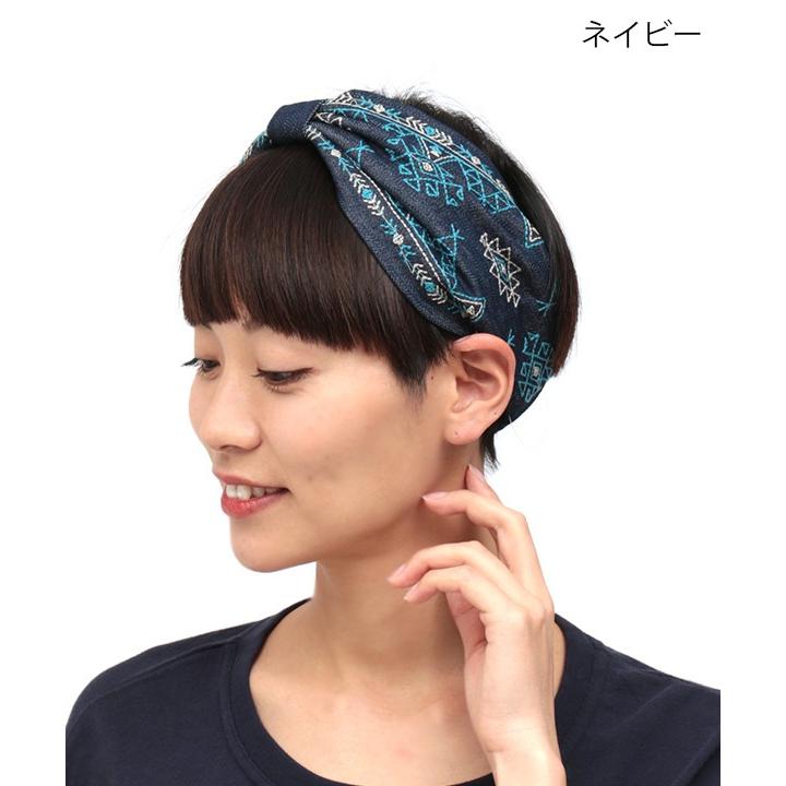 ヘアバンド レディース 夏 春 ターバン リボン ヘアアクセサリー アクセサリー ヘアアレンジ ショート ヘアバン ティピ刺繍ヘアバンド Zisica8682 Zisica8682 チチカカ Yahoo 店 通販 Yahoo ショッピング