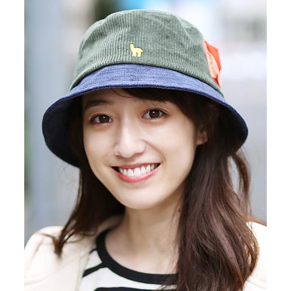 バケットハット 帽子 レディース メンズ 秋 冬 コーデュロイ 配色 刺繍 ワンポイント アルパカ ポケット 型崩れしにくい コールコンビハット Zjwcbb7047 チチカカ Paypayモール店 通販 Paypayモール