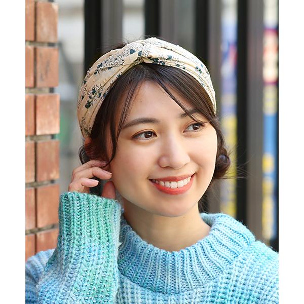 ヘアバンド ターバン ヘッドアクセサリー ヘアーアクセサリー レディース 秋 冬 かわいい フラワー 小花 フラワーブロックプリント ヘアバンド Zjwibb8658 Zjwibb8658 チチカカ Yahoo ショッピング店 通販 Yahoo ショッピング