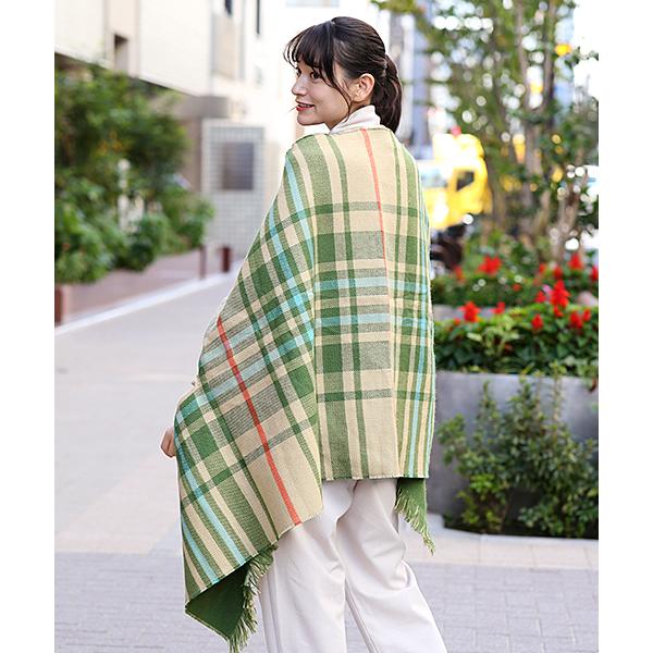 チチカカ ストール マフラー ショール ひざ掛け 膝掛け ポンチョ