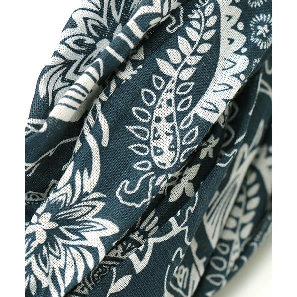 クロスヘアターバン ペイズリー柄☆ハンドメイド チチカカ ヘアバンド ターバン ヘアアクセサリー レディース 春