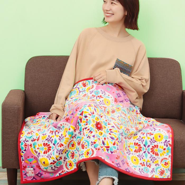 チチカカ（TITICACA） ブランケット ひざ掛け 膝掛け 毛布 レディース