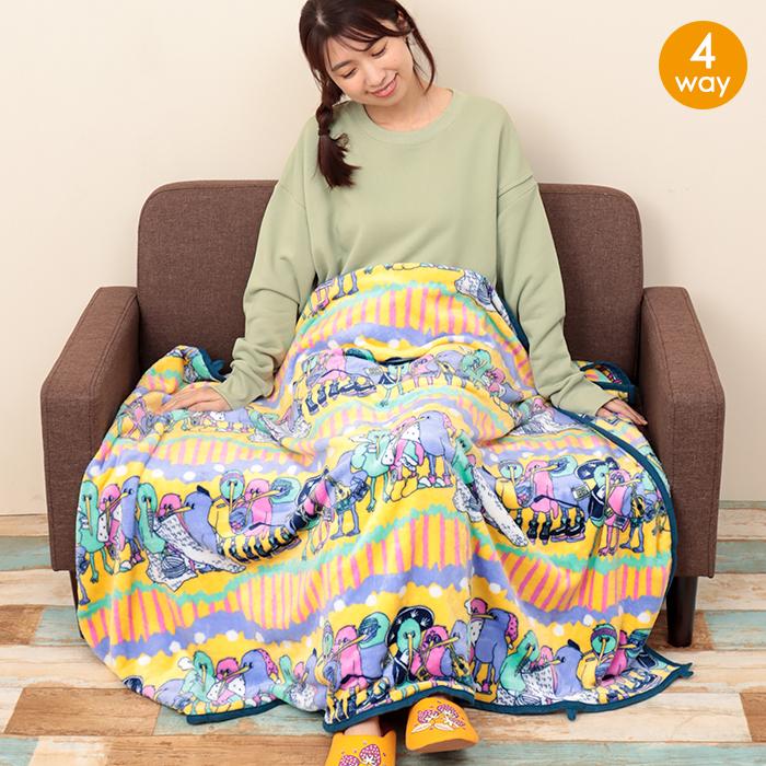 チチカカ（TITICACA） ブランケット ひざ掛け 膝掛け 毛布 レディース