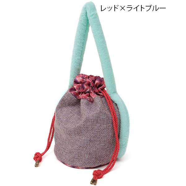 チチカカ（TITICACA） 巾着トートバッグ 肩掛け サブバッグ