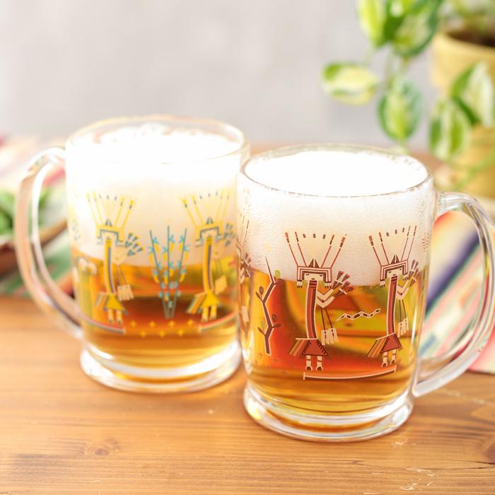 コップ、ビールジョッキなどのセット ビールジョッキ 父の日 ガラス 500ml ジョッキ グラス 大容量 コップ
