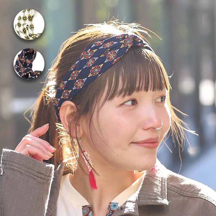 ヘアバンド ターバン ヘッドアクセサリー ヘアーアクセサリー レディース 春 夏 総柄 おしゃれ まとめ髪 エスニックモチーフドットヘアバンド Zlsjcb8625 Zlsjcb8625 チチカカ Yahoo ショッピング店 通販 Yahoo ショッピング