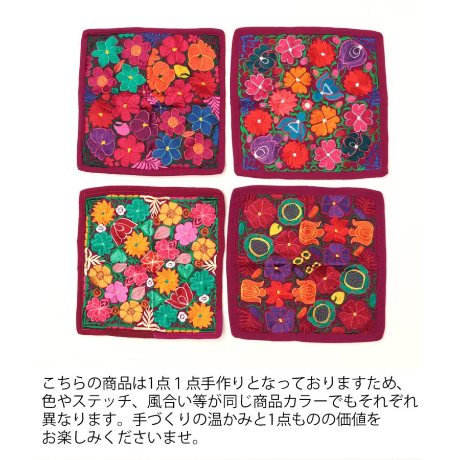 チチカカ クッションカバー インテリア 生活雑貨 刺しゅう 花柄 チチカカ クッションカバー インテリア 生活雑貨 刺しゅう 花柄