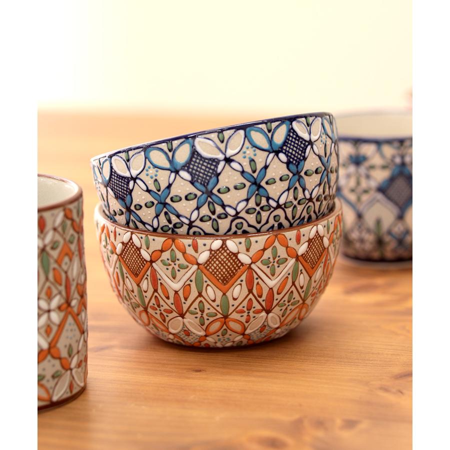 【セルビン焼き】陶器ボウル セルビン焼き】陶器ボウル