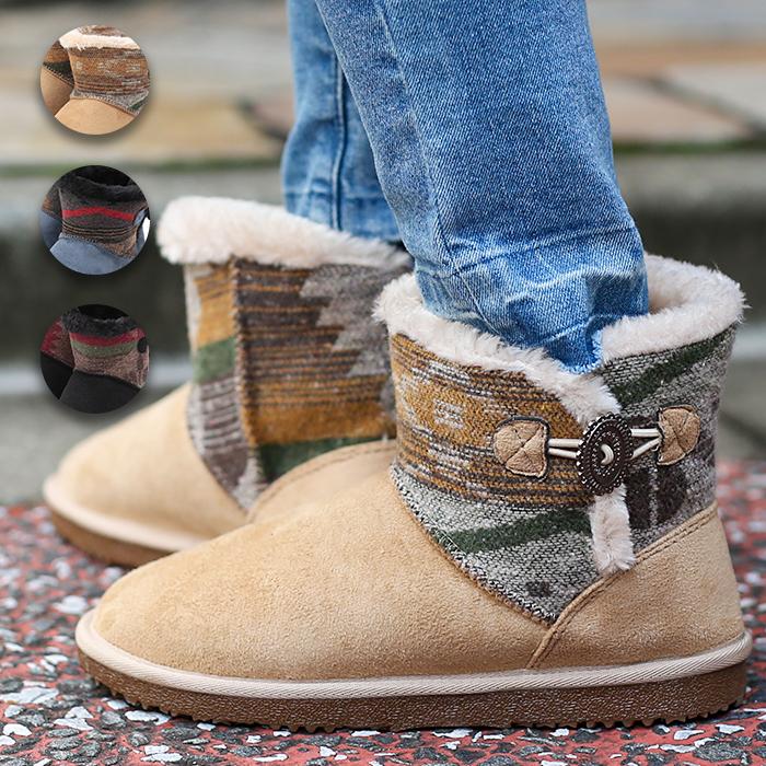 チチカカ（TITICACA） ムートンブーツ ショートブーツ コンチョ付き