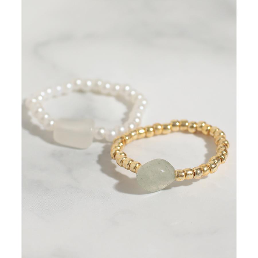 チチカカ（TITICACA） 天然石リングセット ／ 指輪 フリーサイズ