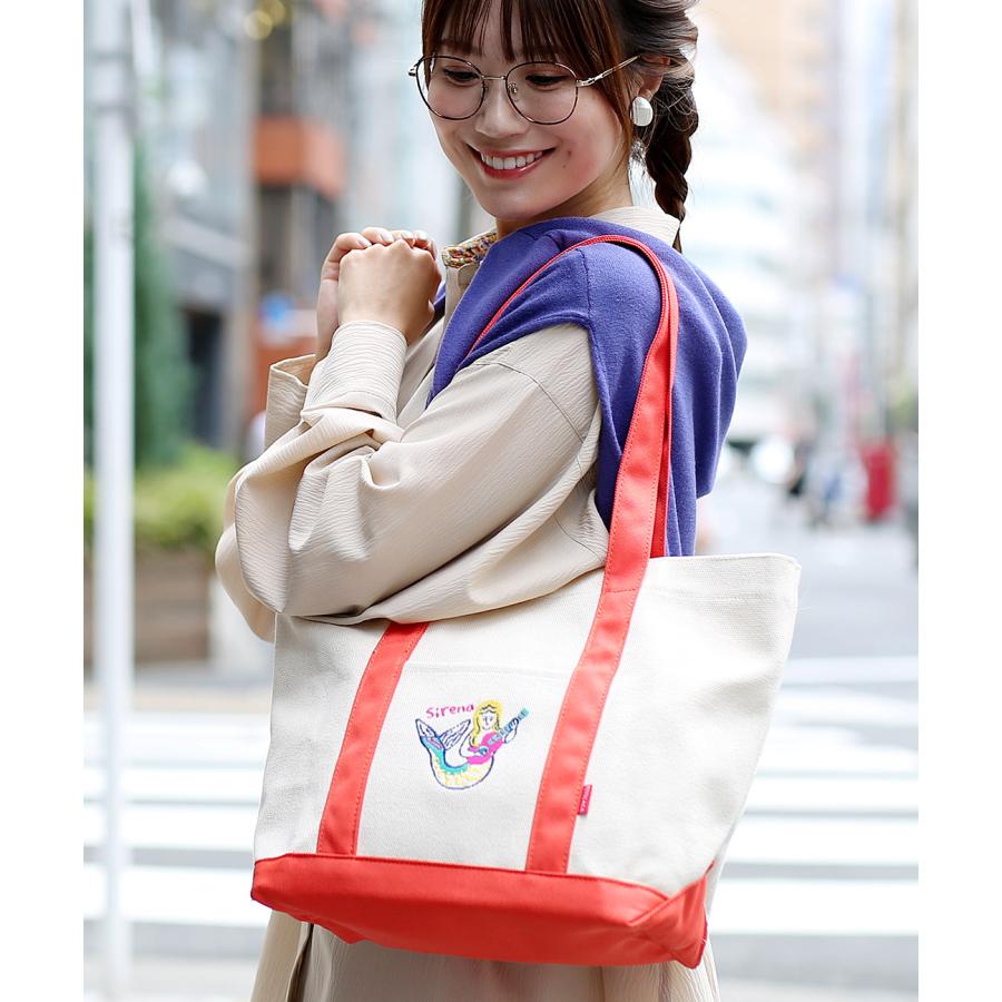 チチカカ モチーフ刺繍キャンバストート / トートバッグ 肩掛け チチカカ モチーフ刺繍キャンバストート / トートバッグ 肩掛け